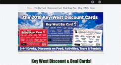 Desktop Screenshot of keywestbarcard.com