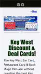 Mobile Screenshot of keywestbarcard.com